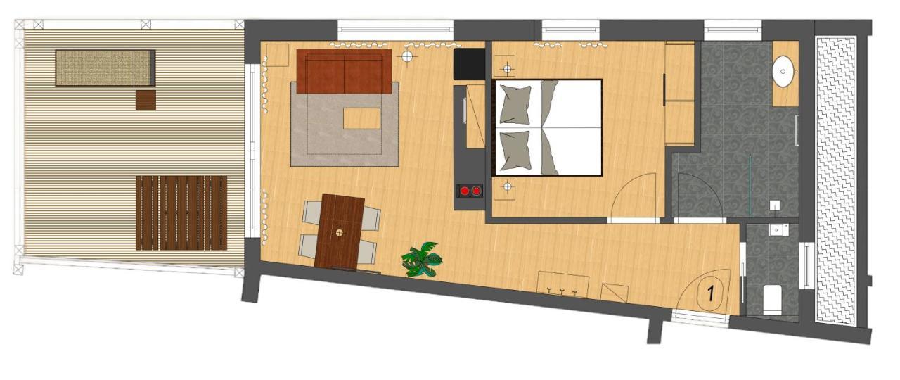 Kastelart - Karbon Aparthotel Castelrotto Ngoại thất bức ảnh